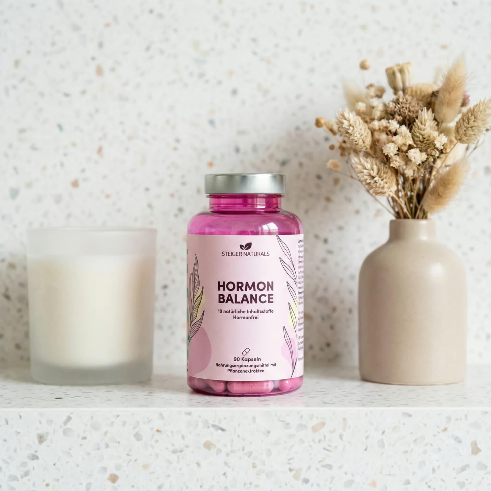 Hormon Balance Inhaltsstoffe und Verpackung
