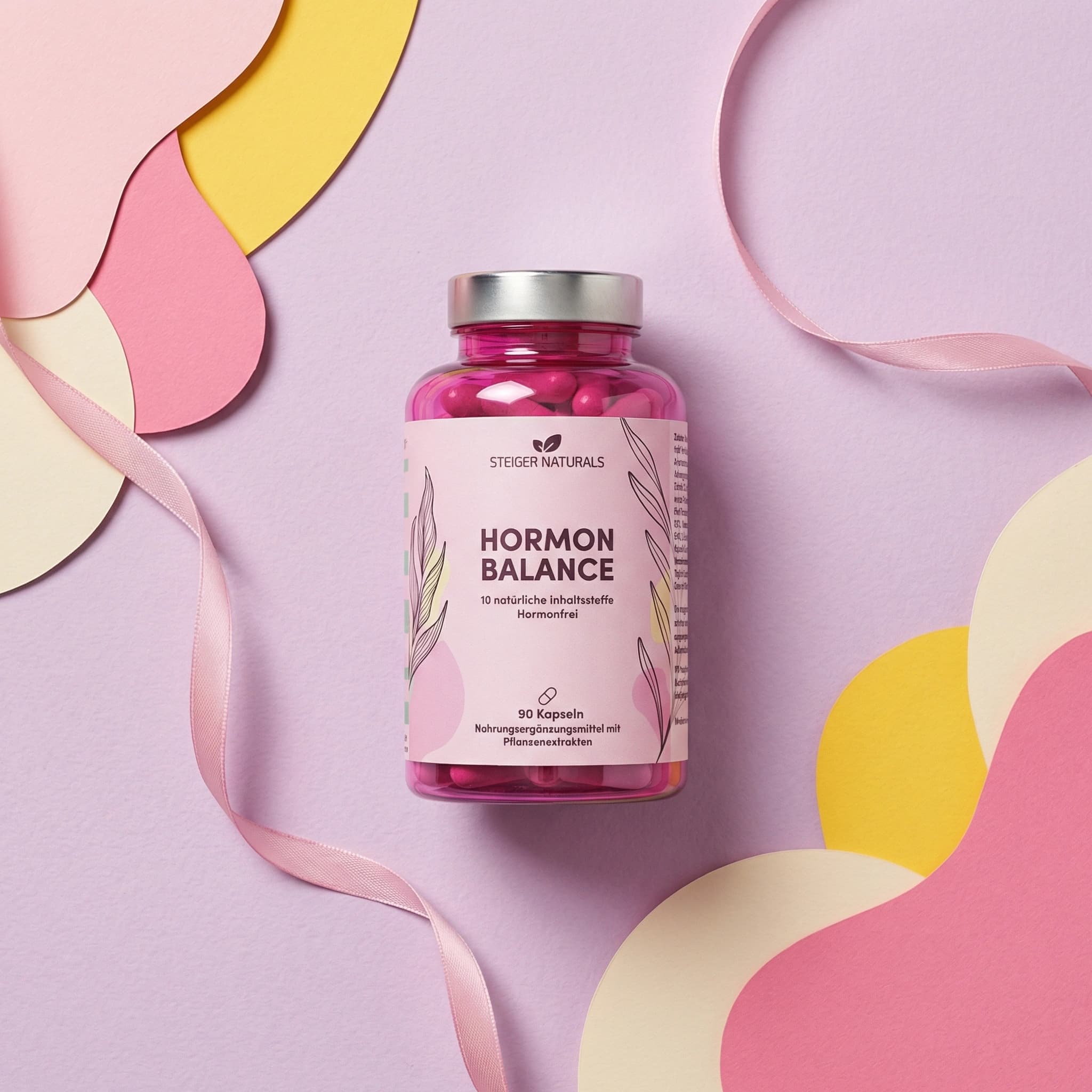 Hormon Balance Dose mit natürlichen Pflanzenextrakten